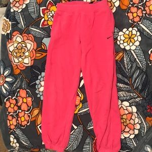 Pink Nike Sweatpants
